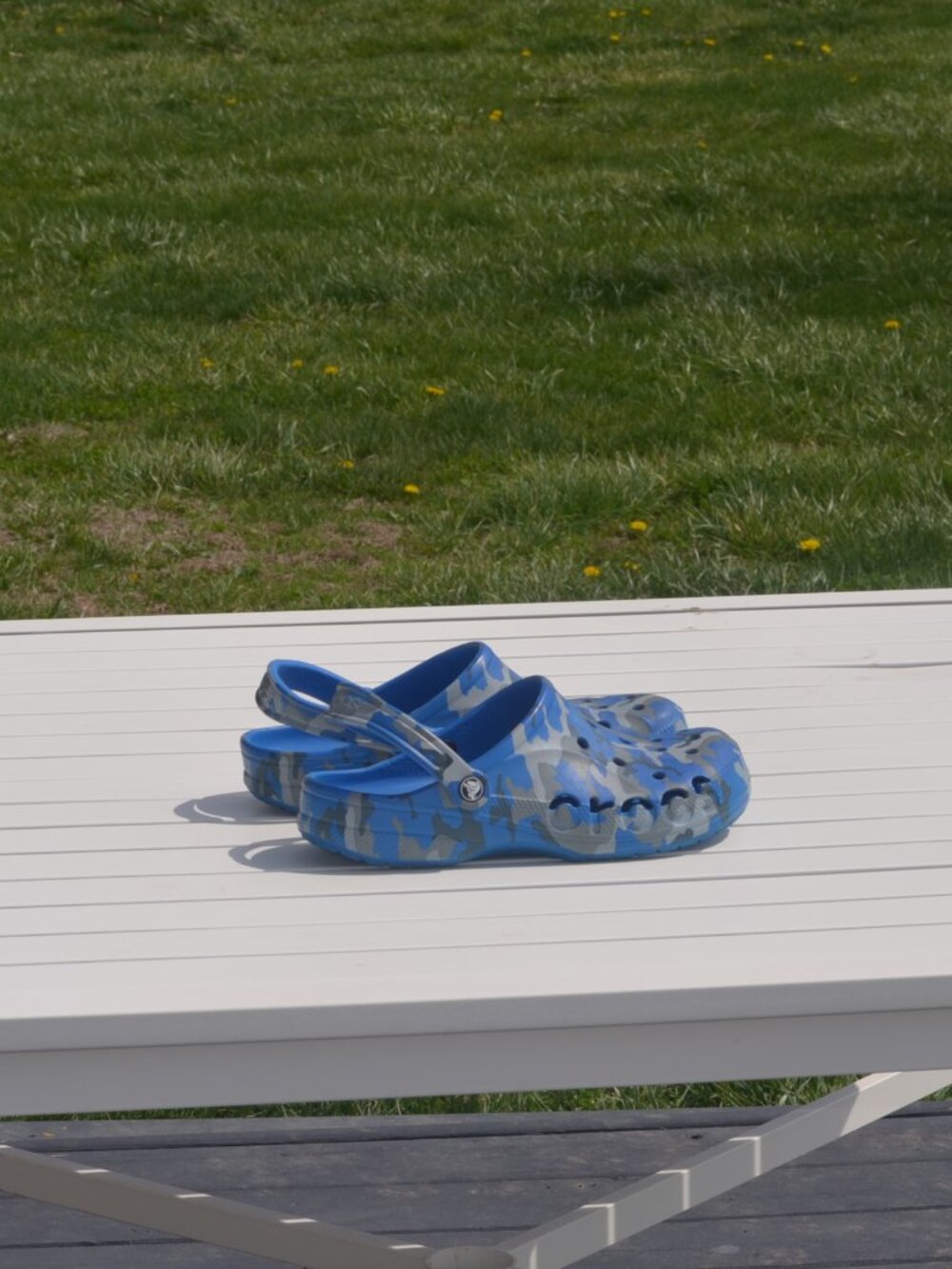 Blue Camo Crocs - Picture 4 of 5